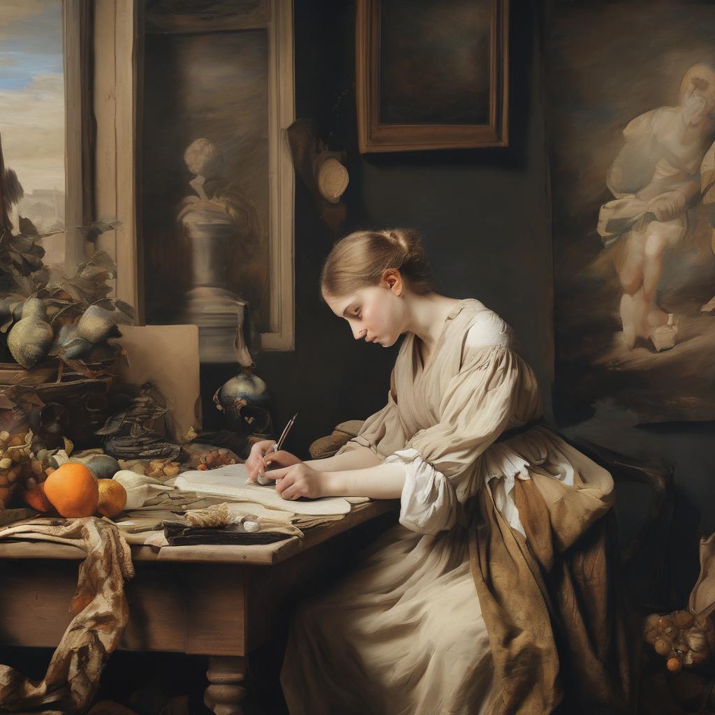 Ο στιλ και οι τεχνικές του καλλιτέχνη